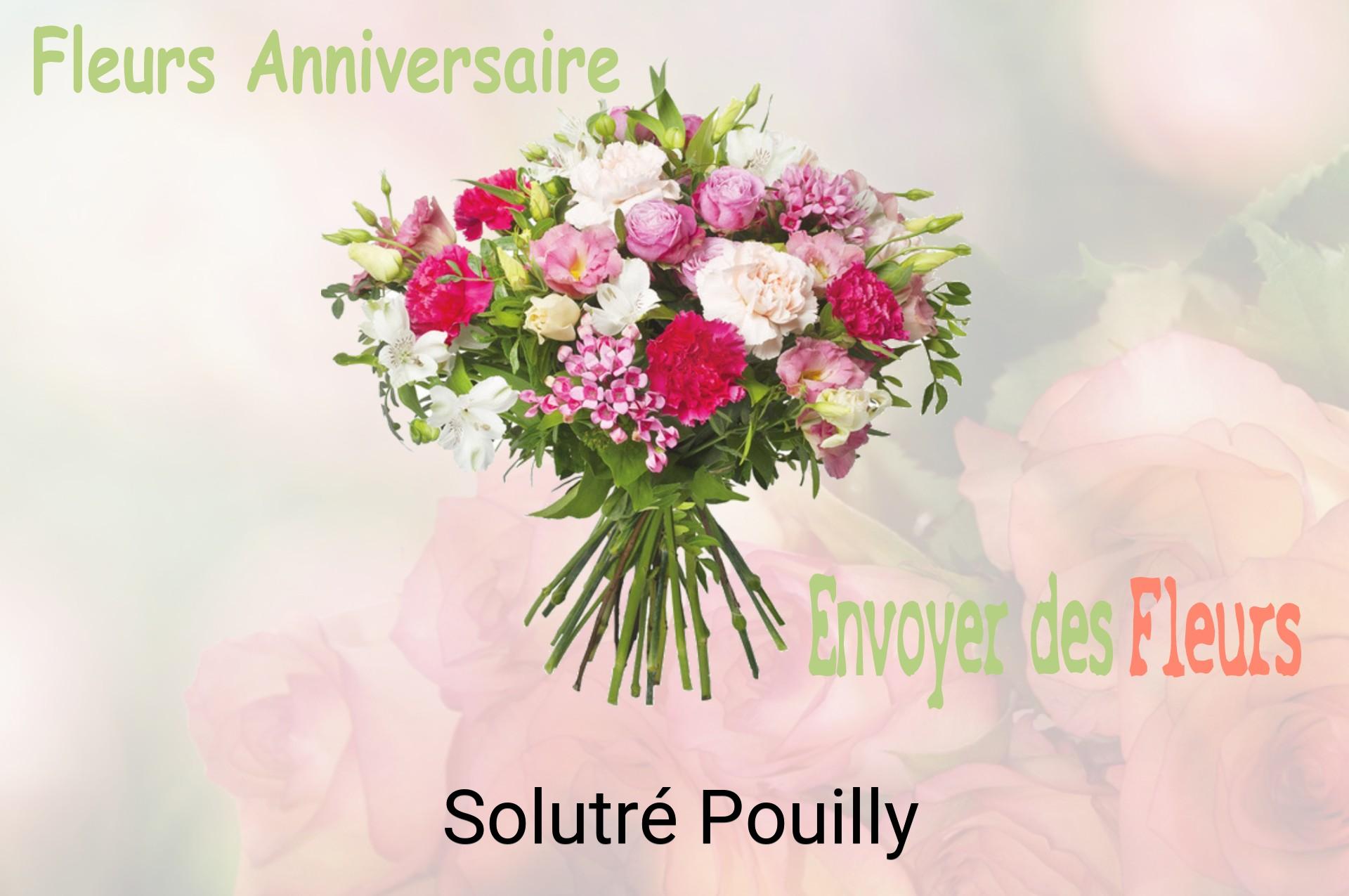 Bouquet de fleurs d’anniversaire livré à Solutré-Pouilly