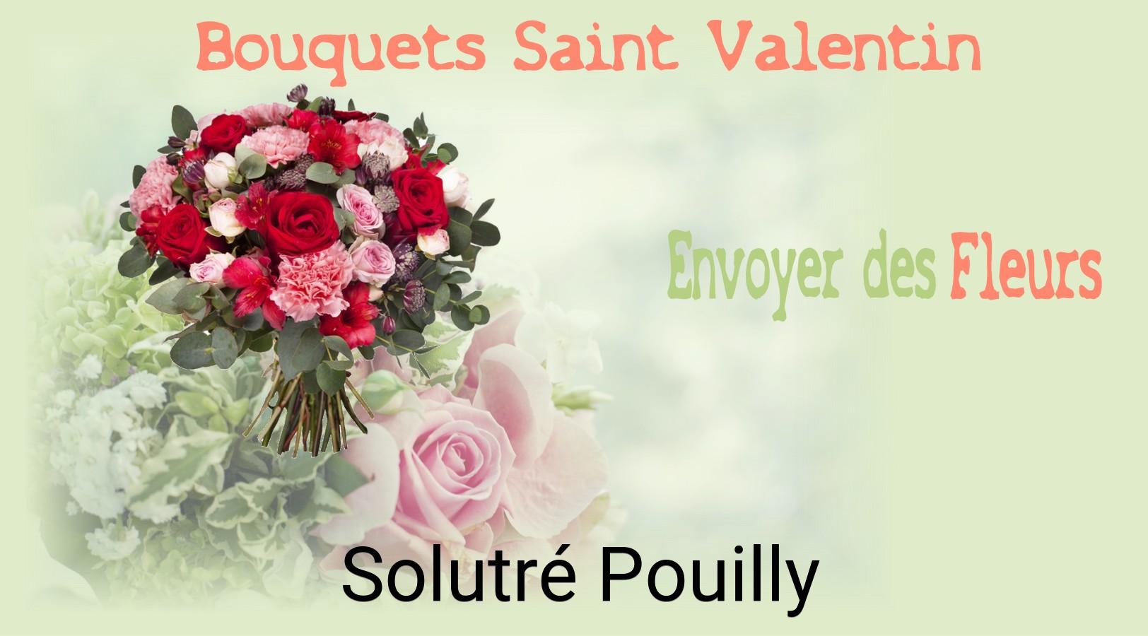 Roses de Saint-Valentin livrées à Solutré-Pouilly